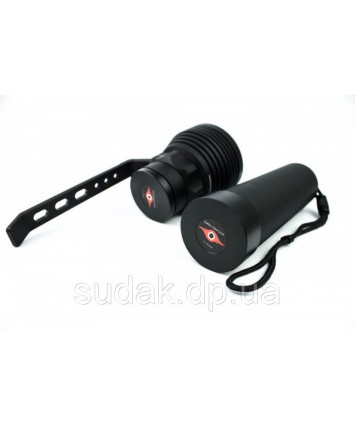 Фонарь FEREI W168 SHARK (3*CREE XHP70, 10000Lm, 8*18650) (холодный свет)