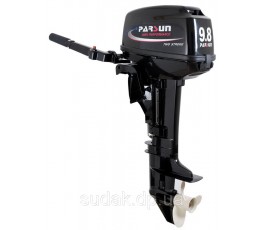Мотор Parsun T9.8BMS  2-х тактный (9.8 л.с. короткий дейдвуд, винт 10``)