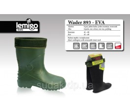 Сапоги Lemigo Wader EVA 893 (-30°) р.45