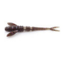 Силикон FISH UP Flit 1.5"- #050 - Green Pumpkin Brown/Red & Purple