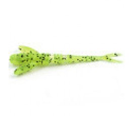 Силикон FISH UP Flit 4"- #055 -Chartreuse/Black