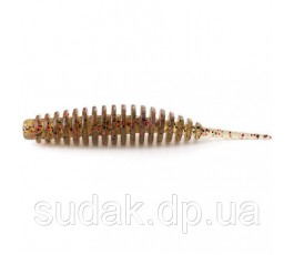 Силикон FISH UP Tanta 1.5"- #045 -Green Pumpkin/Red & Black