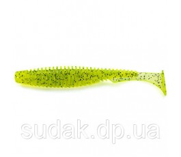 Силикон FISH UP U-Shad 2.5"- #055 - Chartreuse/Black