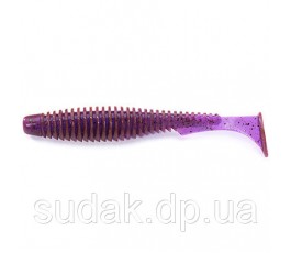 Силикон FISH UP U-Shad 4"- #016 - Lox/Green & Black