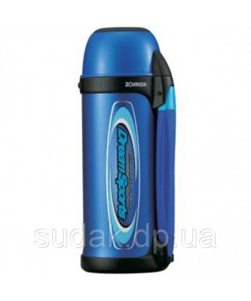 Термос ZOJIRUSHI SF-CС15AН 1,5L синий (складная ручка+ремешок)